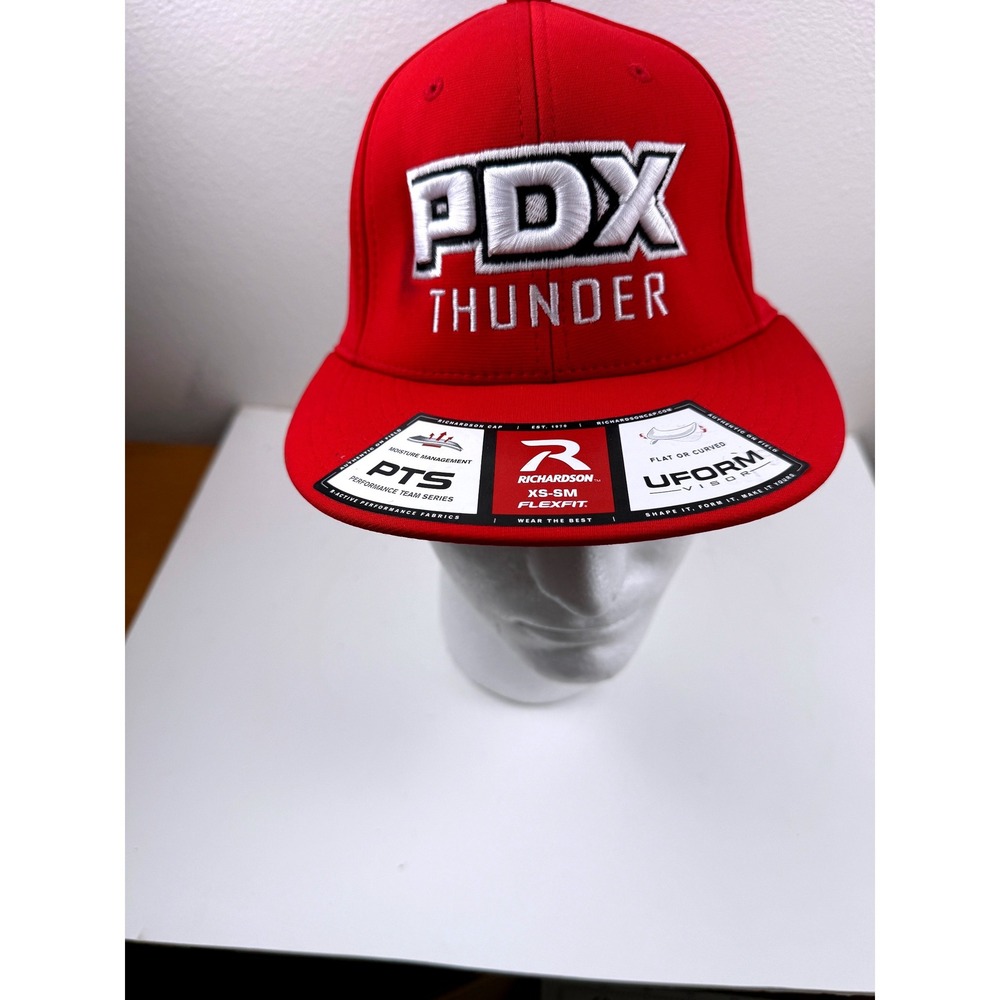 Richardson PTS20 PDX Thunder Red Hat XS-SM Flexfit Performance Baseball Cap